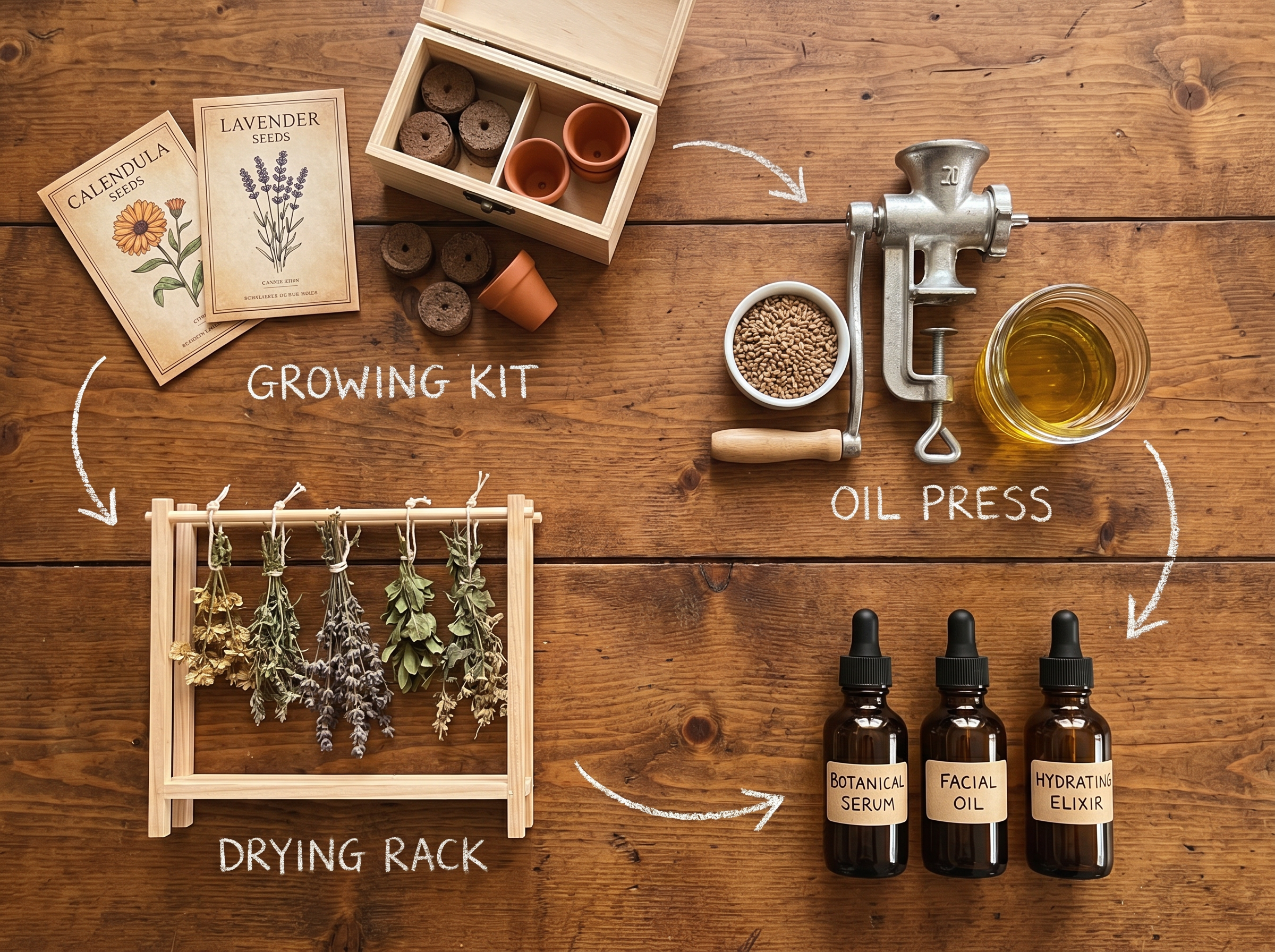 Garden to Beauty Complete Growing & Production System